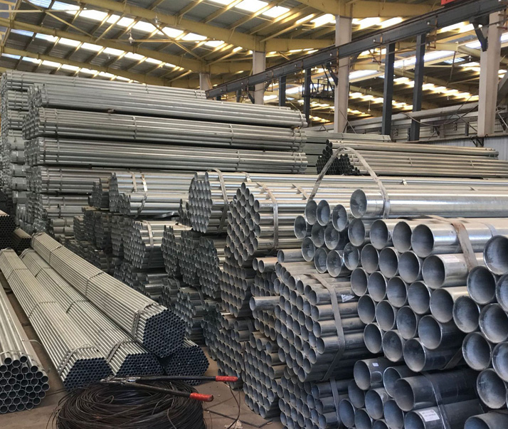 富川q235b热镀锌带钢管